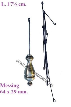 = Comtoise slingerklootje + draad =45595