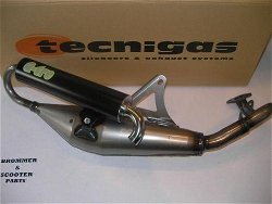 Uitlaat Tecnigas Q-Tre Peu Ludix Jetforce Speedfight 3 2t