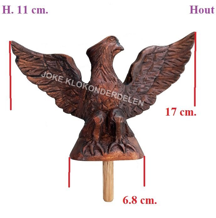= Adelaar = hout =44919 - Afbeelding 2