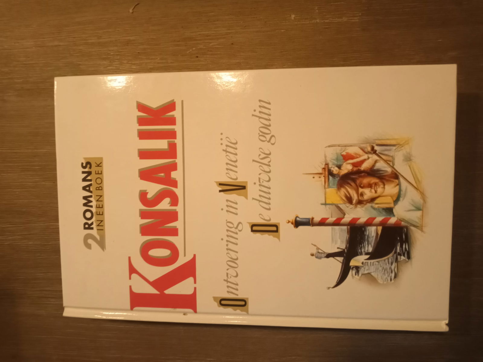 Konsalik Ontvoering in Venetie - De duivelse godin - nr. 1