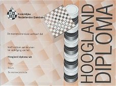  Hoogland-Diploma Wit - Niveau 6