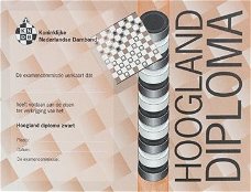 Hoogland-Diploma Zwart - Niveau 6