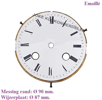 = Wijzerplaat = Franse pendule =46996 - 0