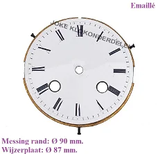 = Wijzerplaat = Franse pendule =46996