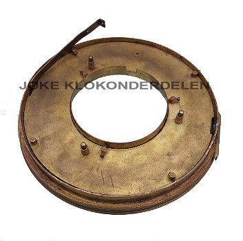 = Pendule deur / cijferring = geslepen glas=46994 - 2