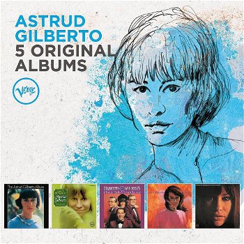 Astrud Gilberto ‎– 5 Original Albums (5 CD) Nieuw/Gesealed - 0