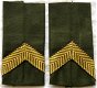 Rang Onderscheiding, Gevechtstenue, Korporaal, Koninklijke Landmacht, jaren'70/'80.(Nr.10) - 1 - Thumbnail