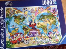 DISNEY PUZZEL - 1000 STUKJES