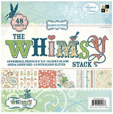 NIEUW Vintage Paper Stack Whimsy 8 X8 inch 48 vel DCWV