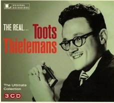 Toots Thielemans – The Real... Toots Thielemans  (3 CD) Nieuw/Gesealed