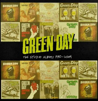 Green Day ‎– The Studio Albums 1990 - 2009 (8 CD) Nieuw/Gesealed - 0