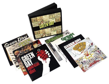 Green Day ‎– The Studio Albums 1990 - 2009 (8 CD) Nieuw/Gesealed - 1