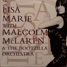 Lisa Marie with Malcolm McLaren 