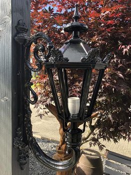 Prachtige landelijke buitenlamp, donkergroen,lamp , tuin - 3