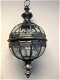 Prachtige metalen ronde hang lantaarn , lamp ,kaars - 0 - Thumbnail