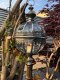 Prachtige metalen ronde hang lantaarn , lamp ,kaars - 2 - Thumbnail
