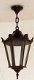 Prachtige nostalgische hanglamp, alu, donkergroen-lamp - 2 - Thumbnail