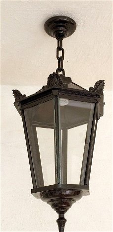 Prachtige nostalgische hanglamp, alu-lamp-outlook