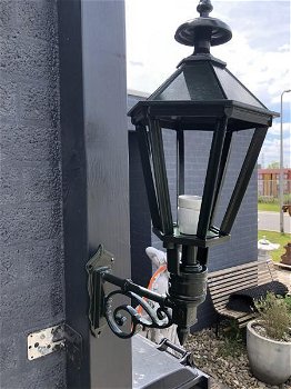 Wandlamp met keramische fitting+glas-lamp-buitenlamp - 2