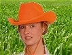 Prachtige hoed oranje - 0 - Thumbnail
