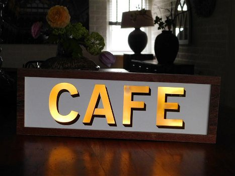 LED-teken neon, restaurant,cafe, gevelreclame,lamp - 4