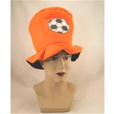 Oranje hoed hoog