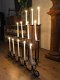 Grote kerk kandelaar- 12 kaarsenhouders, DE LAATSTE - 3 - Thumbnail