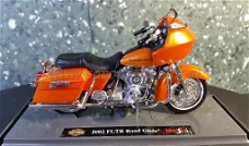 Harley Davidson FLTR road glide oranje 1:18 Maisto MA194