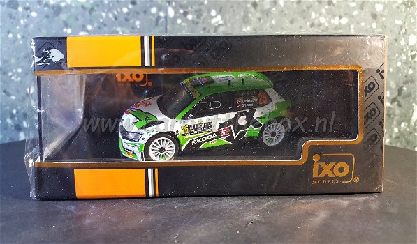 Skoda Fabia rally2 evo #25 1/43 Ixo V594 - 3