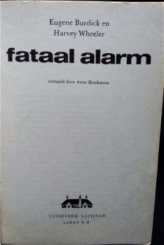 Fataal alarm(fail-safe),1962,atoomoorlog,Burdick/Wheeler,gst - 3