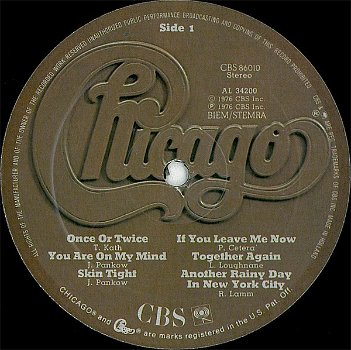 LP - Chicago X - 2