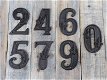 Huisnummer - cijfers -huis , muur - 0 - Thumbnail