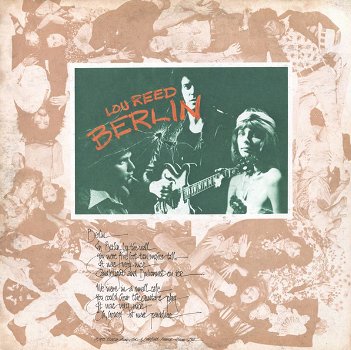 LP - Lou Reed - Berlin - 0