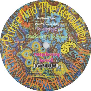 LP - Prince and the Revolution - Around the world in a Day - 4
