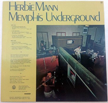 LP - Herbie Mann - Memphis Underground - 1