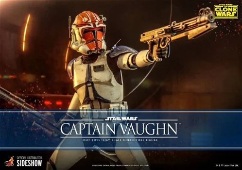Hot Toys Star Wars Clone Wars Captain Vaughn TMS065 - 0