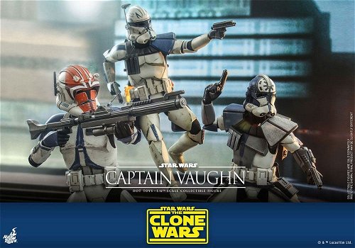 Hot Toys Star Wars Clone Wars Captain Vaughn TMS065 - 3
