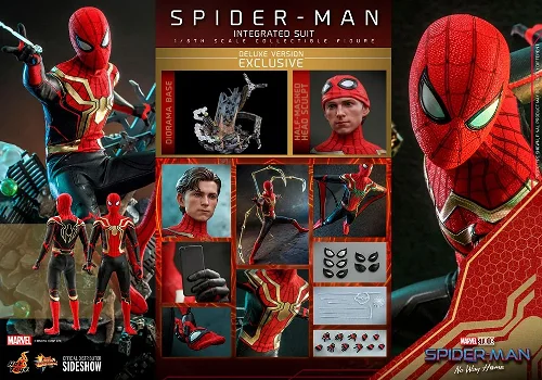 Hot Toys Spider-Man No Way Home Integrated Suit Deluxe MMS624 - 0