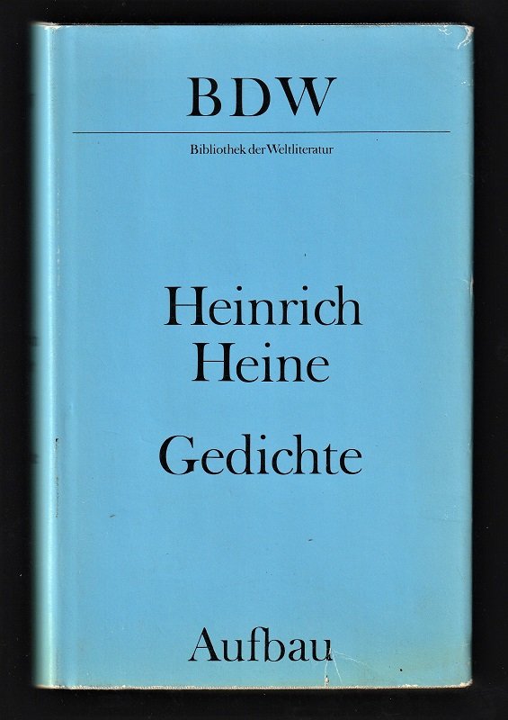 HEINRICH HEINE - GEDICHTE (Bibliothek der Weltliteratur) - nr. 1