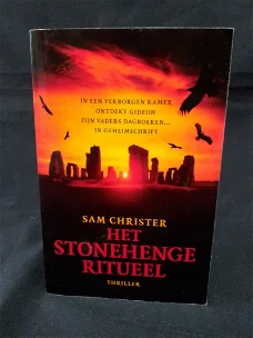 Het Stonehenge ritueel, Sam Christer, 348 blz.,thriller,2011