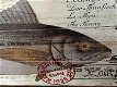 Set van 2 Houten wandborden,makreel & tonijn ,vis, tuin - 4 - Thumbnail
