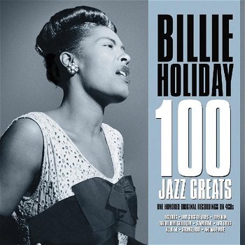 Billie Holiday – 100 Jazz Greats (4 CD) Nieuw/Gesealed - 0