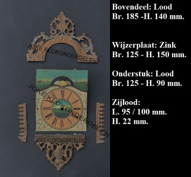 = Onderdelen mini stoelklokje =47032 - 1