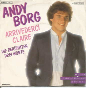 Andy Borg – Arrivederci Claire (1982) - 0