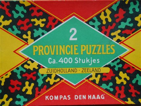 2 provincie puzzles Zuid-Holland & Zeeland - 0