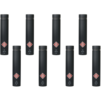 Neumann KM 184 Octo Set Condensor Microphones (Set of 8) - 1