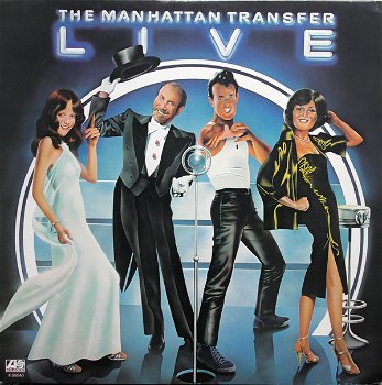 LP - The Manhattan Transfer - LIVE - 0