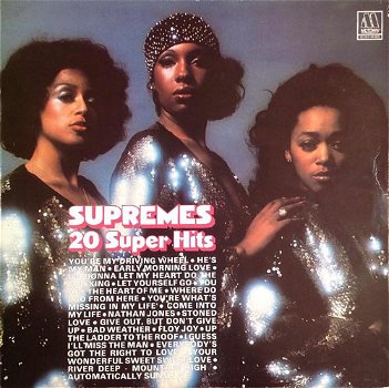 LP - The Supremes - 20 Super Hits - 0