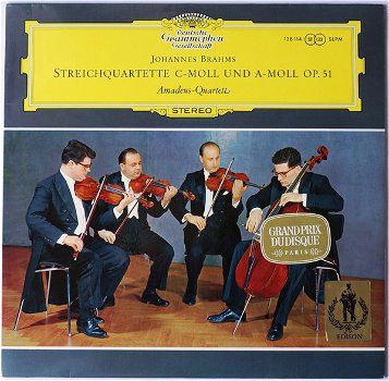 LP - BRAHMS - Streichquartette - Amadeus Quartet - 0
