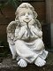 Engel zittend vol steen, mooi in detail , beeld , engel - 0 - Thumbnail